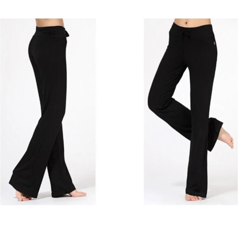 

Sexy Mid Waist Wide Leg Flowy Pants Women 2022 Female Trousers Casual Womens Summer Cotton Beach Long Loose Harem Pants