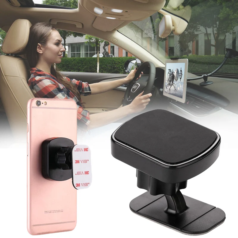 

1Pcs Black Universal Car Magnetic Air Outlet Bracket Auto Mobile Phone Holder Mount Stand 5*4.2cm Cell Phone Holder For Car