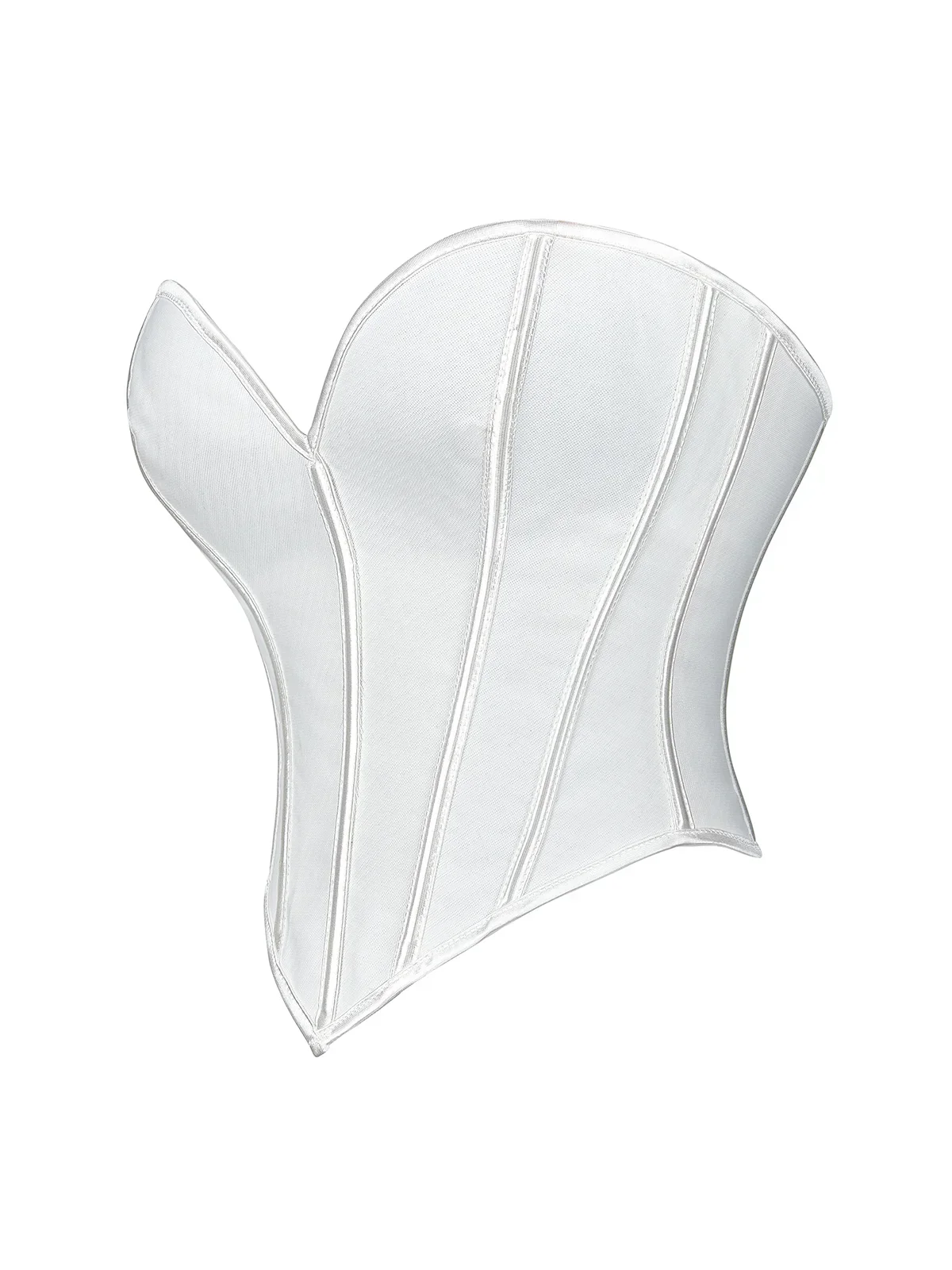 HeyDearY Heart Corset Top For Women Sexy Concert Outfits Going Out Strapless Crop Top Overbust Bustier corset bustier top