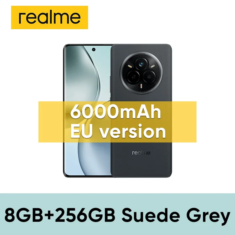 Realme 14 Pro 5G Smartphone, 12+512GB, Fotocamera 50MP OIS, Dimensity 7300, Display Curvo 120Hz 6,77'', Batteria 5260mAh, Nero, IP69 Impermeabile - 3