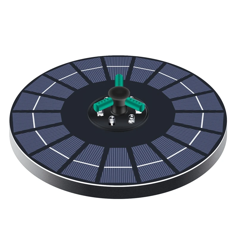 

3,5 Вт семь цветов Солнечный фонтанный насос с батареей 1500 мАч Солнечный птичий гнездо фонтан подходит для различных сцен акции