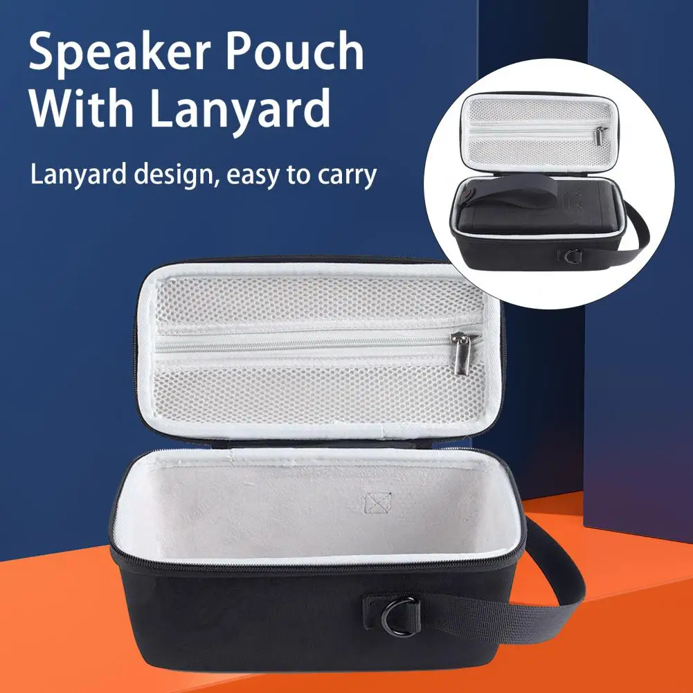 Custodia Da Viaggio Con Cordino Custodia Morbida In Tessuto Interno Per Altoparlante Marshall-Middleton Per Huawei Sound Joy Smart Speaker Case