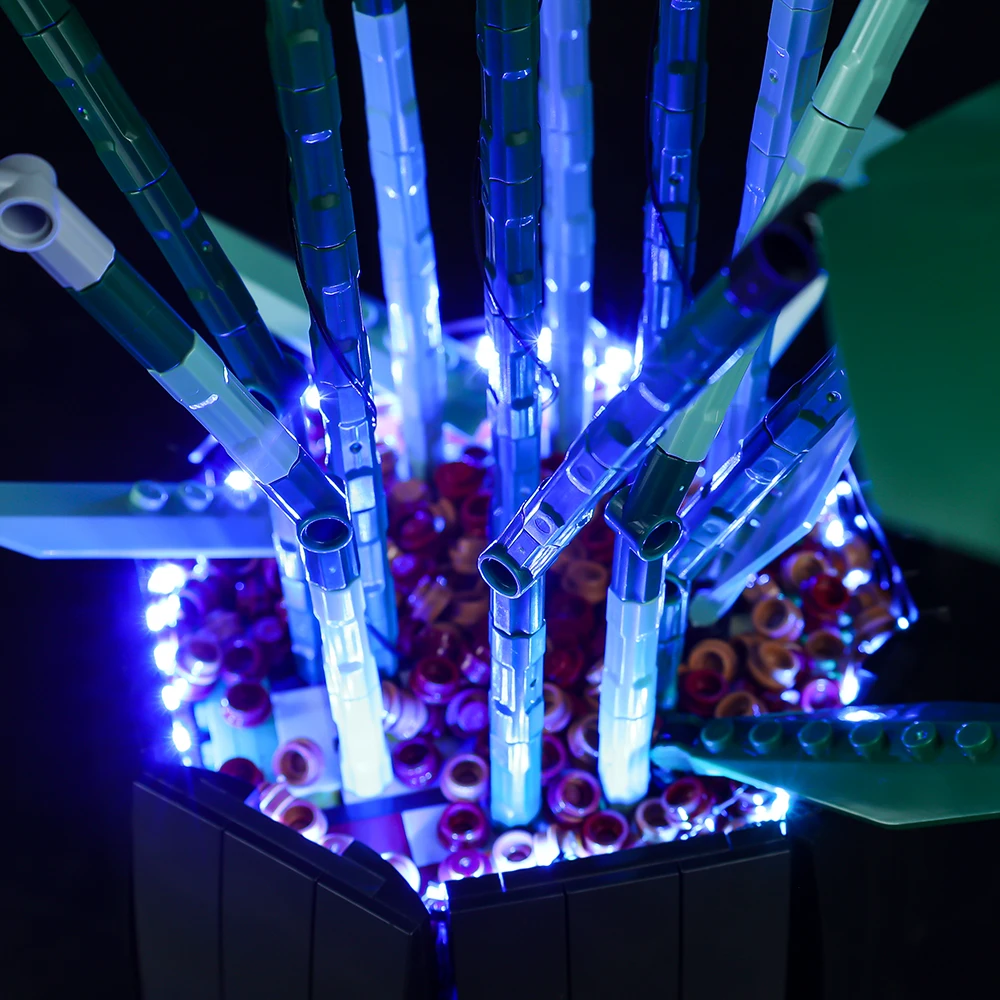 LED Licht Kit Für Creator Expert 10289 Vogel von Paradise Bouquet DIY Licht Spielzeug Set (Nicht Enthalten Bausteine) – Detail 15