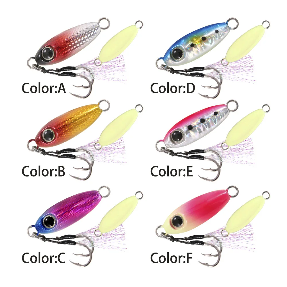 FSTK Micro Metal Jig 3g 7g 10g 15g Shore Casting Jigging lure