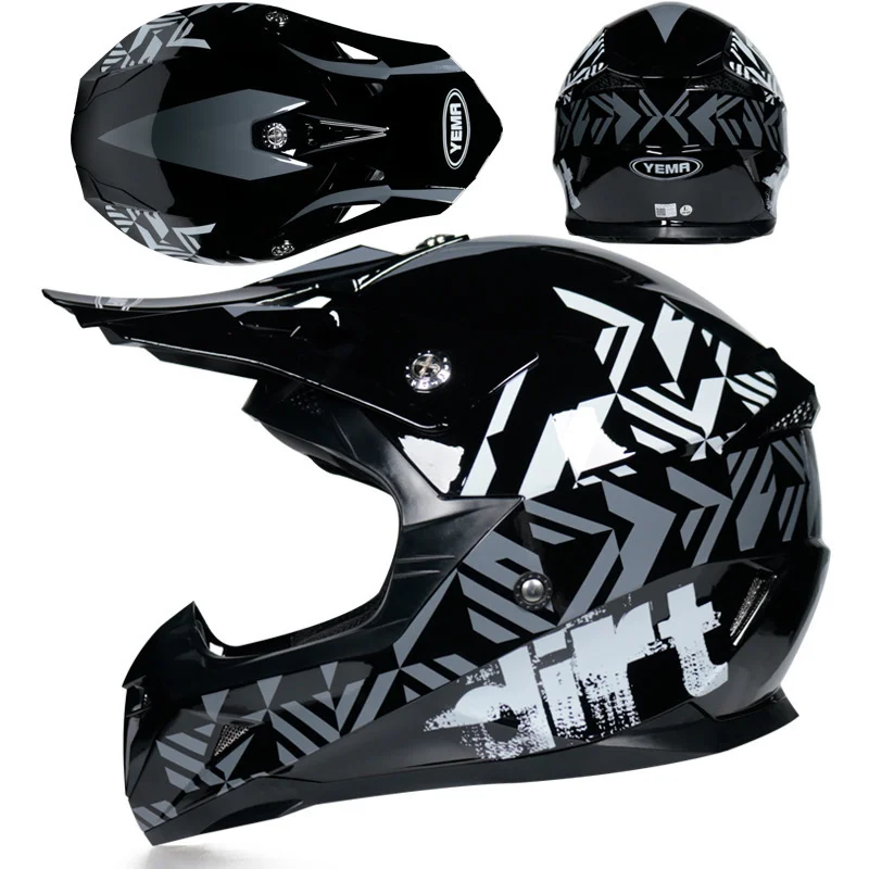 

Гоночные мотоциклетные шлемы для мотокросса, мотоциклетный шлем, мотоциклетный велосипед, сертификация DOT, профессиональный для взрослых и детей, мотоциклетный шлем