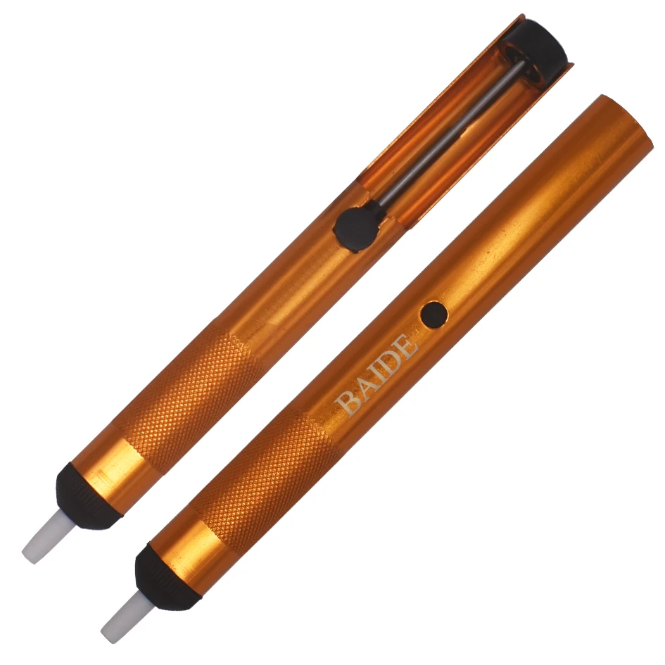 

BAIDE Pump Aluminum Metal Desoldering Suction Tin Gun Soldering Sucker Pen Removal Vacuum Desolder Hand Welding Tools