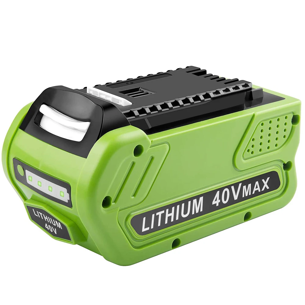 

6000mAh 40V 29472 Battery Replacement for GreenWorks G-MAX Li-ion Battery 29462 2901319 Power Tools 24282 24252 21332 25322