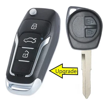 Portachiavi per auto a distanza Chip per Suzuki Swift - XNRKEY 3 pulsanti aggiornato Flip pieghevole portachiavi per auto a distanza 433 92Mhz ID46 Chip