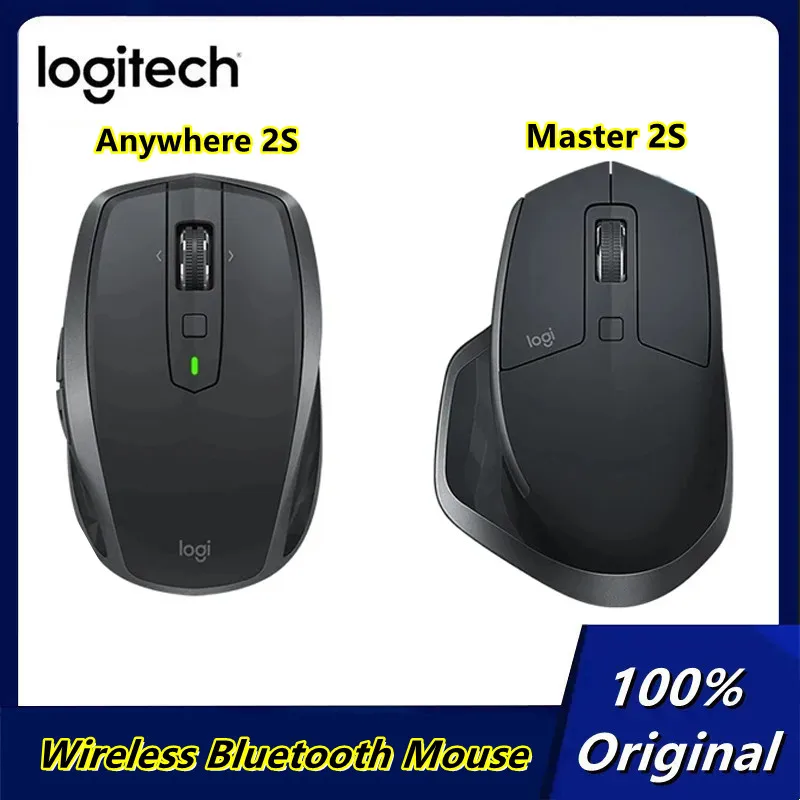 Logitech Mx Master 2S / Anywhere Mouse Bluetooth Wireless 2S Controllo Ricaricabile Fino A 3 Computer Apple Mac E Windows Nuovo