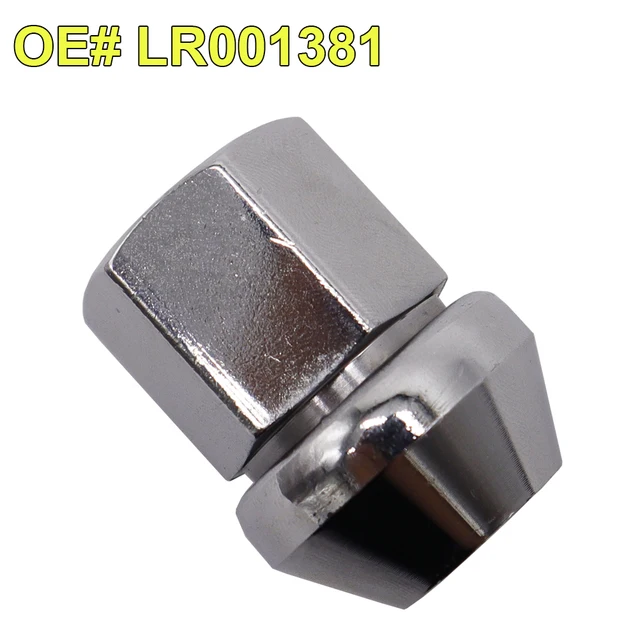 Bulloni Antifurto Per Ruote Freelander 2 - Set Di 5 Dadi Perno In Acciaio Per Capocorda - Compatibile Con Mozzo Ruota