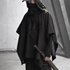 WHYWORKS 19AW cyberpunk ninja style black coats dark wear waterproof jackets techwear lightweight jacket tech coat 3