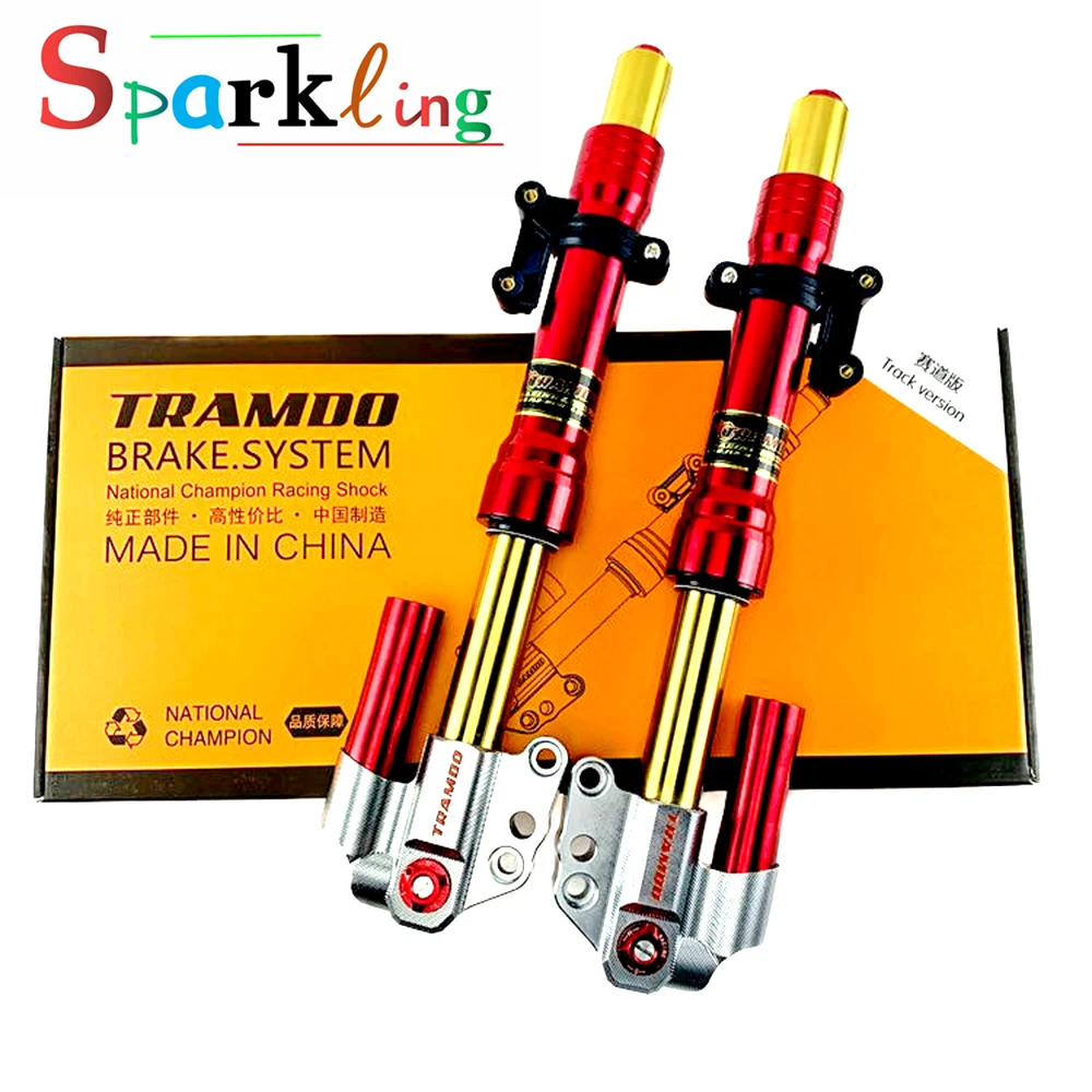 범용 오토바이 프론트 서스펜션 충격 흡수 장치, 조절식 전기 오토바이 유압 리바운드 댐핑 프론트 충격, Φ30MM 