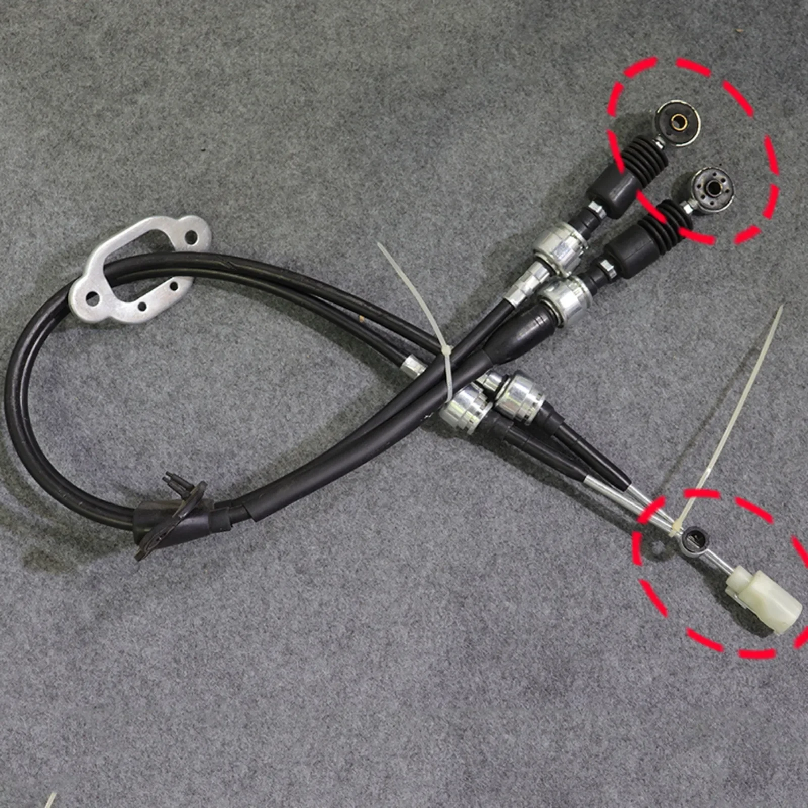 Manual Gearbox Shift Cable Linkage Bushing Shifter Lever Selector Rod Connect Bushing 2000 for Chevrolet Spark (M150 M200 M250)