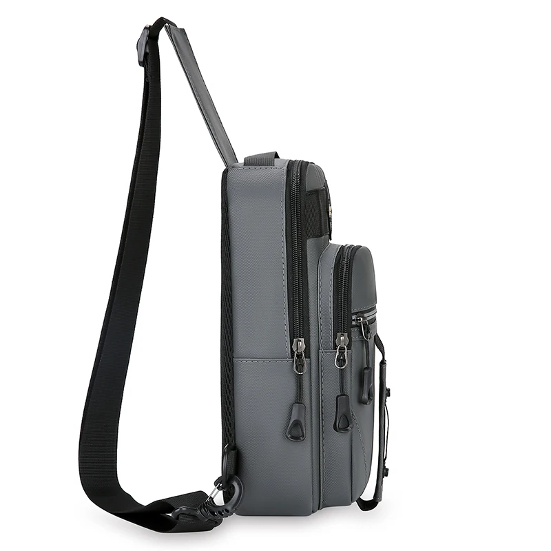 Large capacity men's Cross Commuter Bag chest bag men's messenger bag men's motorcycle backpack work bag