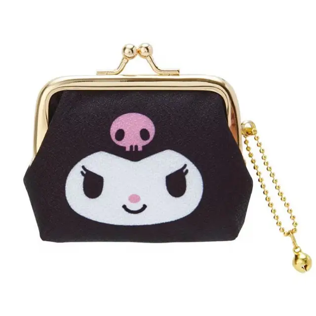 Kawaii Cartoon Anime Cinnamoroll Kuromi My Melody PU Bag Toy Cute Small Wallet Mini Hasp Ladies Coin Purse Kids Pouch Toy Gift 2
