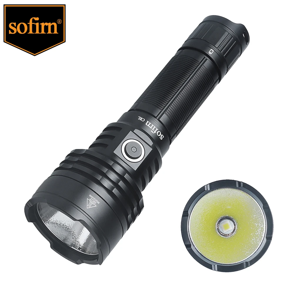 unique flashlights Sofirn C8L 21700 Flashlight Powerful Tactical 3100lm CREE XHP50D HI LED Torch EDC Type C Rechargeable Hunting Lantern led rechargeable flashlights