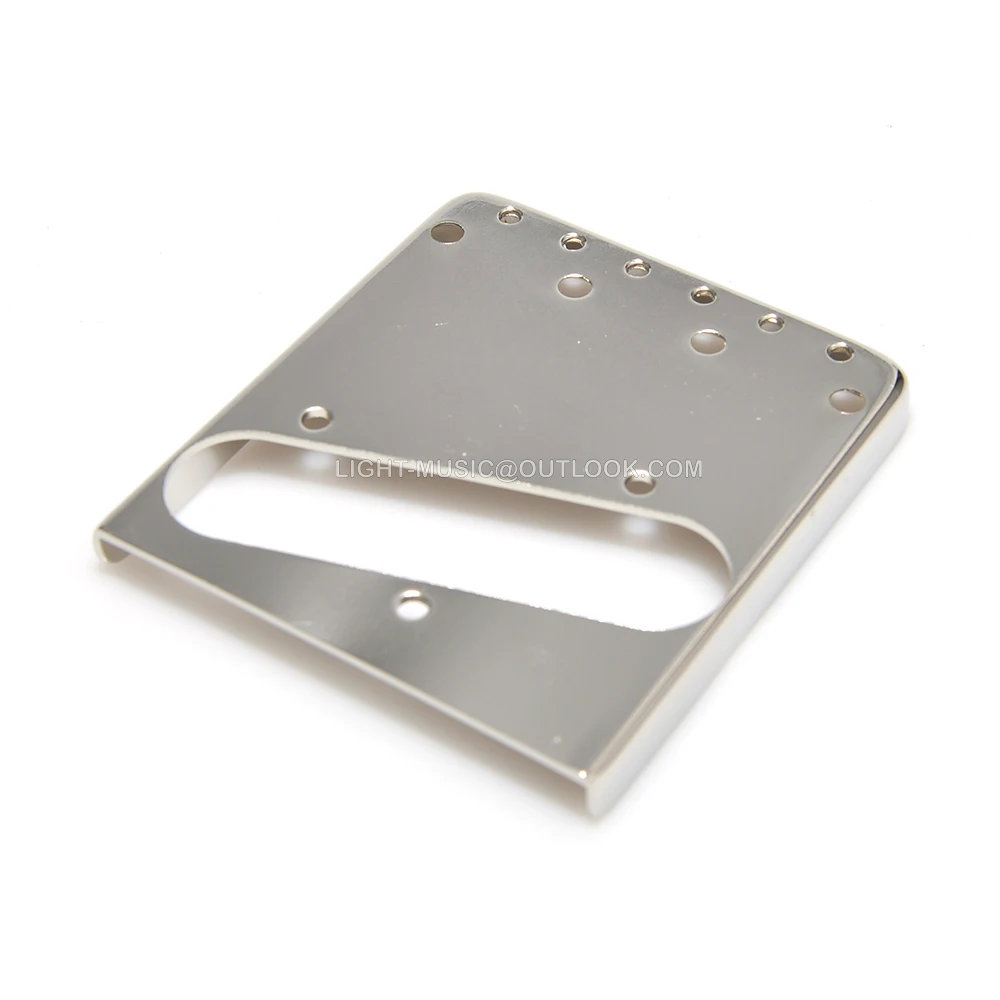 Guitar Bridge Plate Chrome Nickel Vintage For Tele Guitar