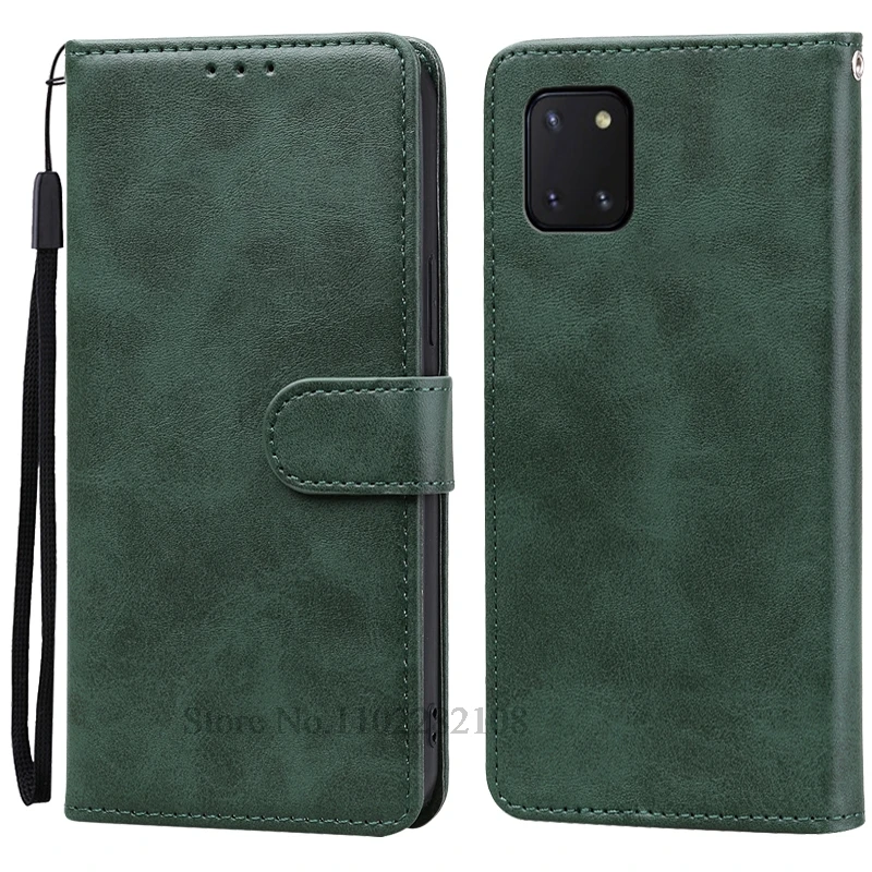 Leather Flip Wallet Case - Elegant Protection