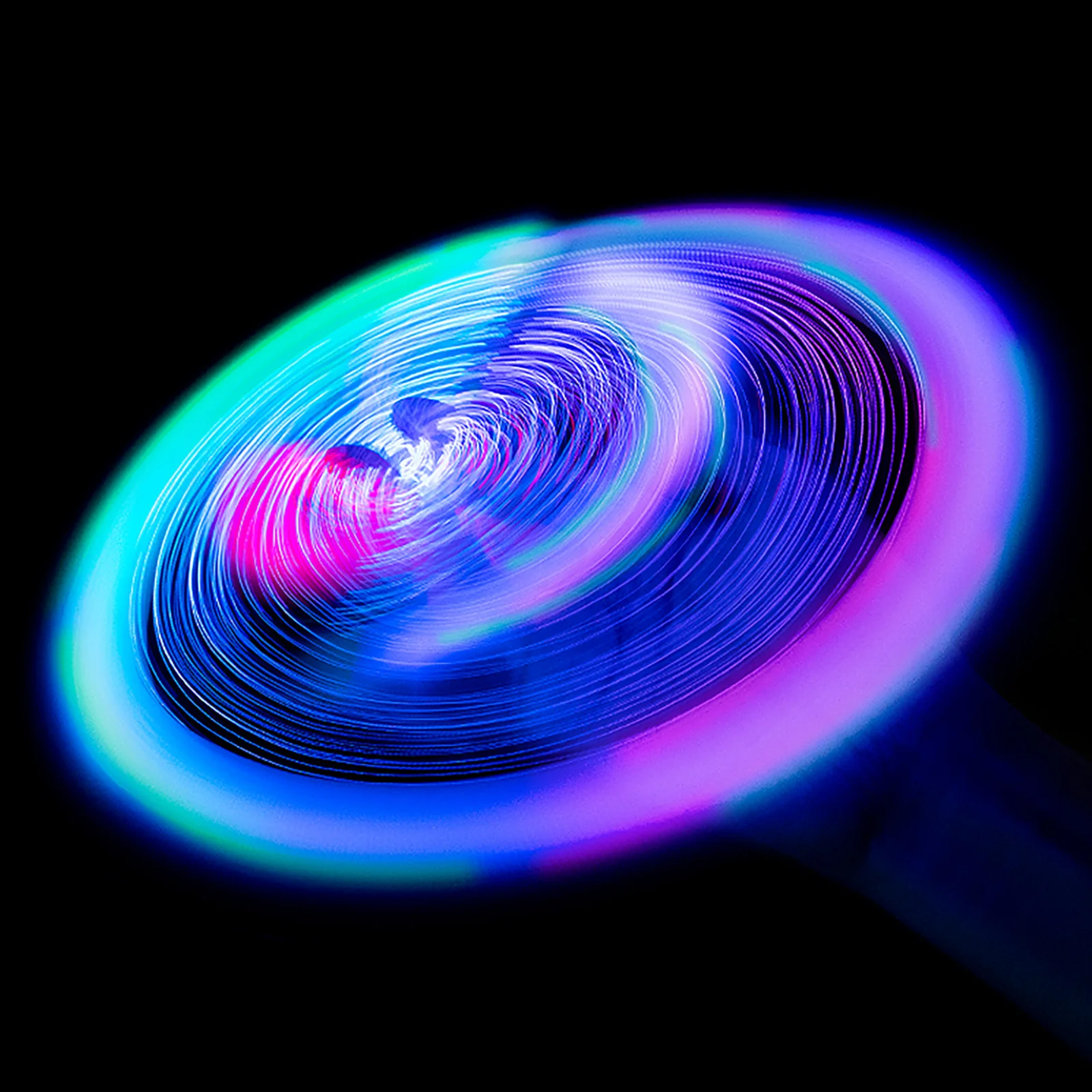 Multifunction Pen Colorful Luminous Rotary For Decompression