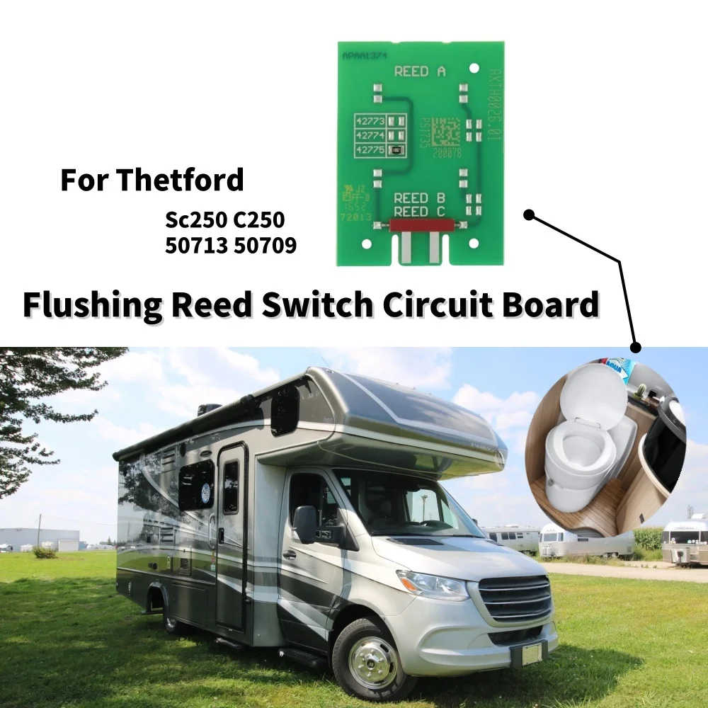 Reed Switch Circuit Board For Thetford C250 Cassette Toilet - Replacement Sensor (Part #50713)