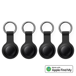 Pack of Bluetooth Key Finder with Loud Buzzer and Waterproof Design (Black - 4pack)