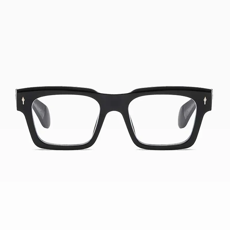 Trendy Square Eyeglasses Frame Clear Lens Brand Glasses Transparent for Men and Women Colorful Style Daily Life Street eyeglasses frames eyeglass frames square eyeglasses