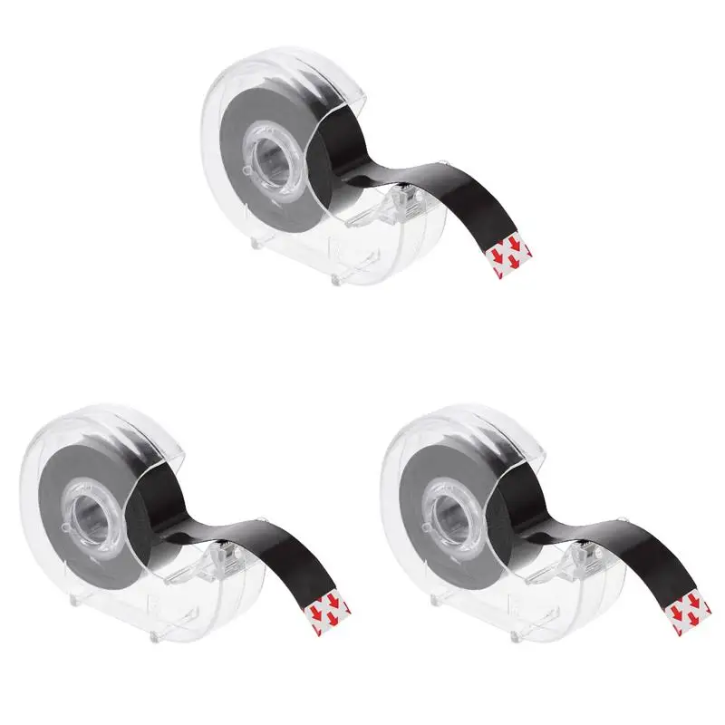 

3 Rolls 5m Flexible Magnetic Tape with Backing Sticky Magnet with Dispenser