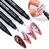 Nail Art Paintbrush With Ultra-fine Drawing Lines Edges Quick Drying Waterproof Acrylic Marker Pen Graffiti Pen Nail Tools 1