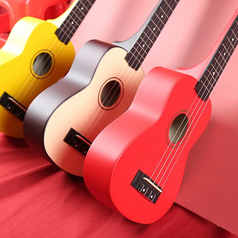 

Yukrili 21 inch Student Beginner's Introduction Small Guitar Children's Toy Gift