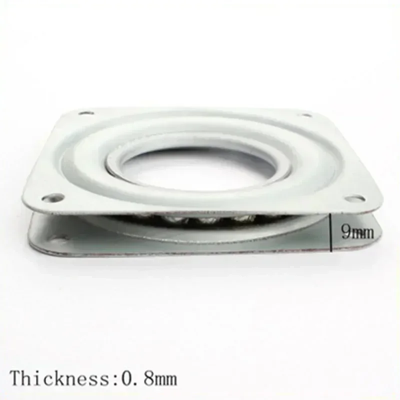 2/3/4 Inch Swivel Plates Bearing Swivel Metal 360Degree Rotating Rolling Bearing Turntable Display Stand Furniture Hardware rotating display stand rotating turntable plate