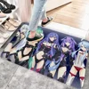 Hyperdimension Neptunia Bathroom Mat Non-Slip Laundry Room Mat Laundry Decor Balcony Child Living Room Toilet Rug 2