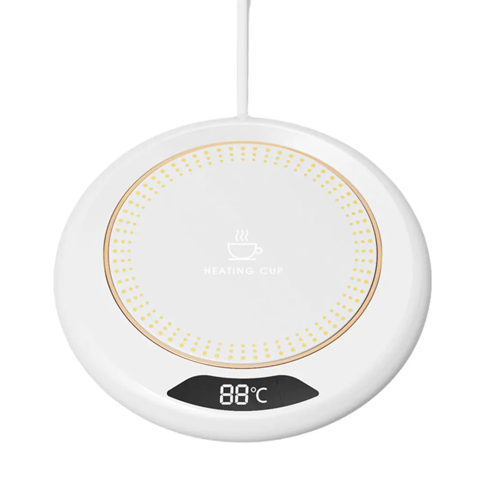 USB Electric Beverage Warmer with Adjustable Temperature Settings
