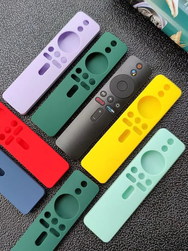 Remote Control Covers for Xiaomi Mi Box S Mibox 4 International Edition Silicone Shockproof Protector Dustproof Case 5