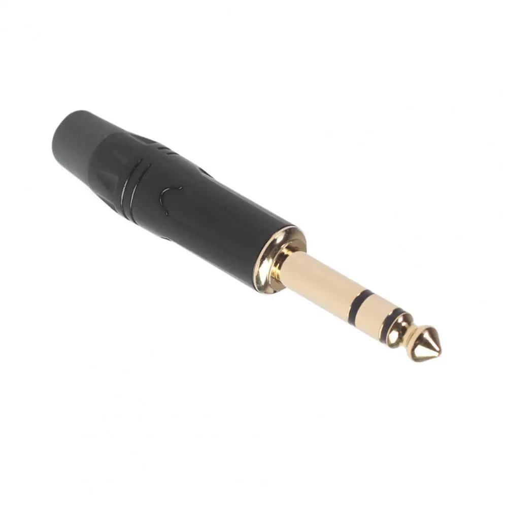 

Plug 10Pcs Practical Good Contact Performance Zinc Alloy Audio Welding DIY Adapter Plug for Home