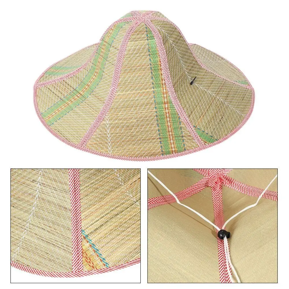 Straw Wide Brim Sun Hat Foldable Beach Cap
