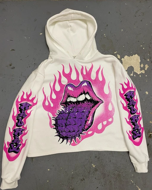 Winter Women's Clothes Oversized Flame Print Hoodie Y2k Hip Hop Women  Casual Loose Sweatshirt Goth Punk Harajuku Streetwear - Hoodies u0026  Sweatshirts - AliExpress