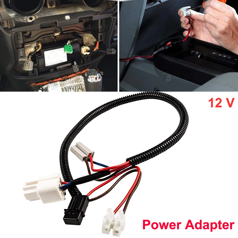 

Адаптер питания 12 В подходит для Jeep Wrangler 2018-2022 JL JLU Unlimited & Gladiator JT & for 1999-2018 JK JKU TJ Unlimited 2/4 Door