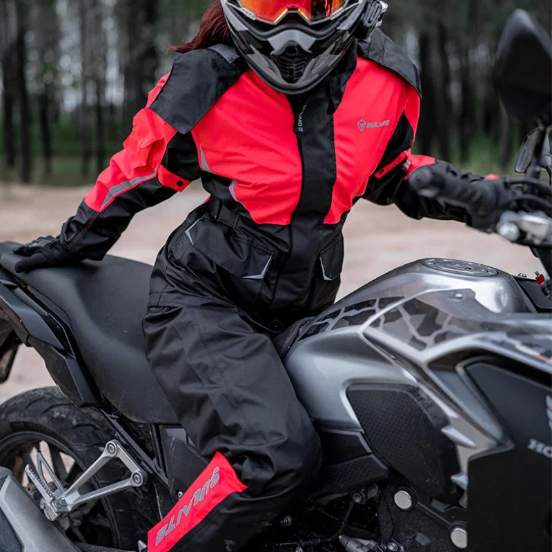 Motorcycle Riding Raincoat Outdoor Split Raincoat Rain Pants Motorcycle Travel Waterproof Set Outdoor Hiking Jacket Waterproof