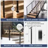 Black Side Mount Stair Cable Railing Post 36 Inch for 25-35 Degrees Stair  Patent Design for Both Left 4