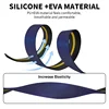 BUCKLOS Road Bike Tape Silicone+EVA Handle Tape Shockproof Bike Tapes Non-Slip Bar Wraps Soft Handlebar Belt Bike Accessories 5