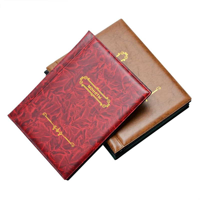 ZJCHAO Livre De Collection De Pièces De Monnaie 250 Pochettes 10 Pages