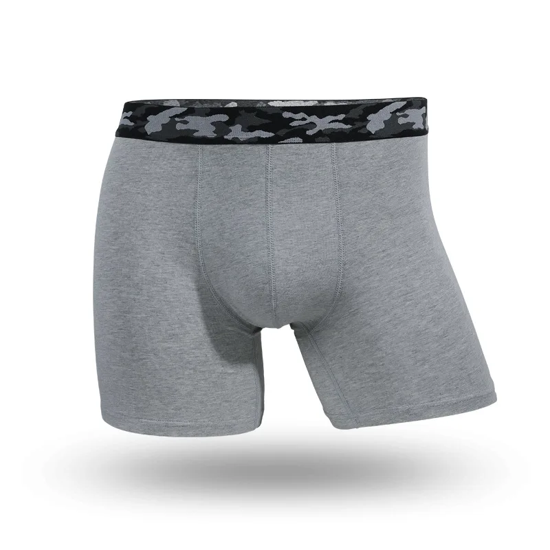 Cotton Sport Boxers 3Pcs Men Underwear Soft Breathable Man Running Comfortable Shorts Solid Panties Sexy lingerie Freeship
