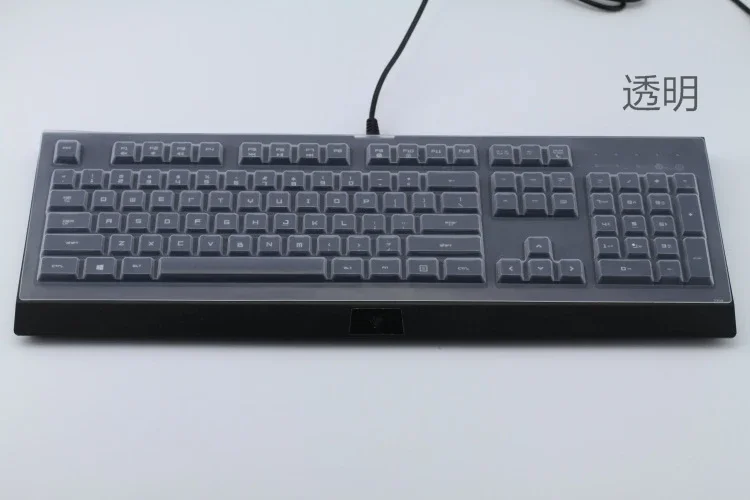 Transparent Clear Silicone Keyboard Cover Protector Film For Razer Ornata Chroma Gaming Keyboard