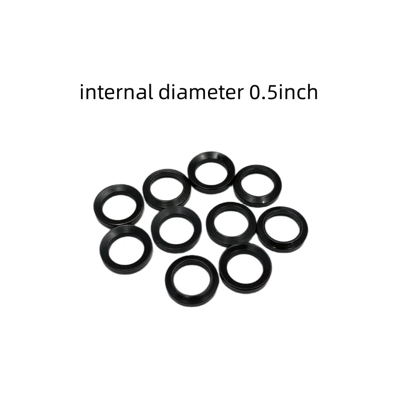 Lot De 50 Rondelles Plates 5/16" En Acier Allié - Finition Oxyde Noir - Zaplyte