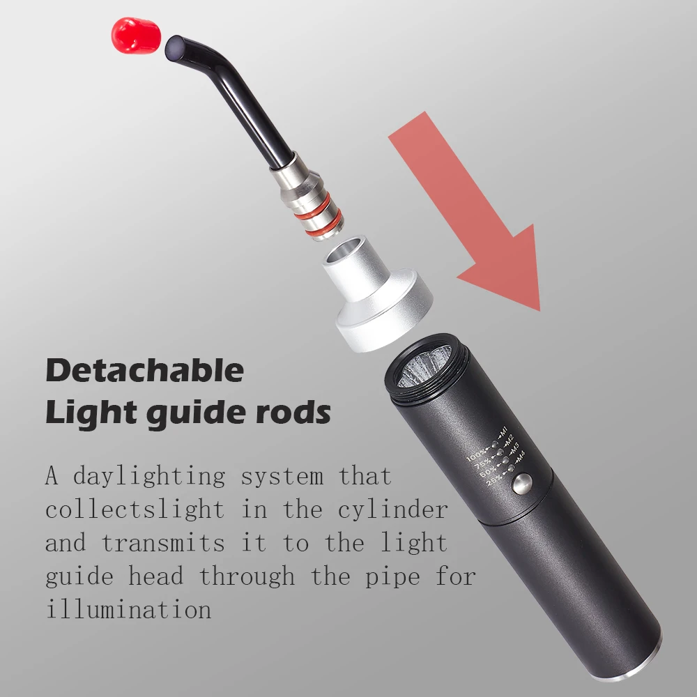 Infrared Therapy Lamp Red Light Therapy Device for Cold Sore Canker Sore Lips Nose Ear Joint Pain with Removable Tip