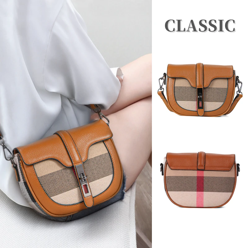 Crossbody Bag Ladies Luxury Leather Women Luxury Large Bags Ladies