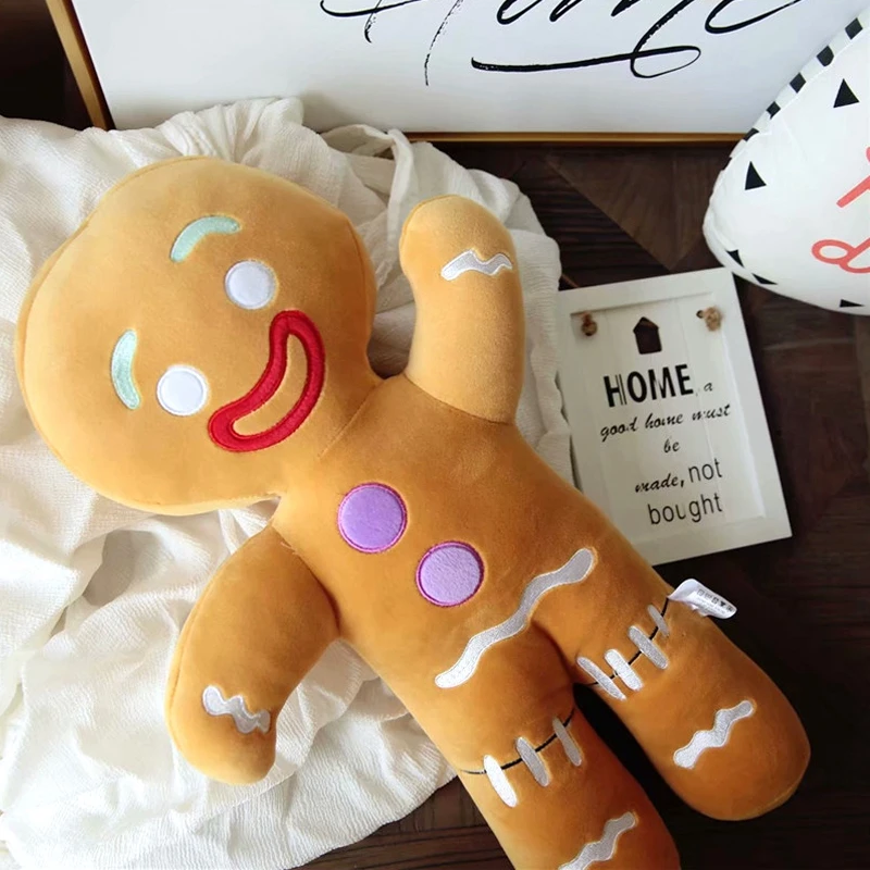 Gingerbread Man Cushion Pillow