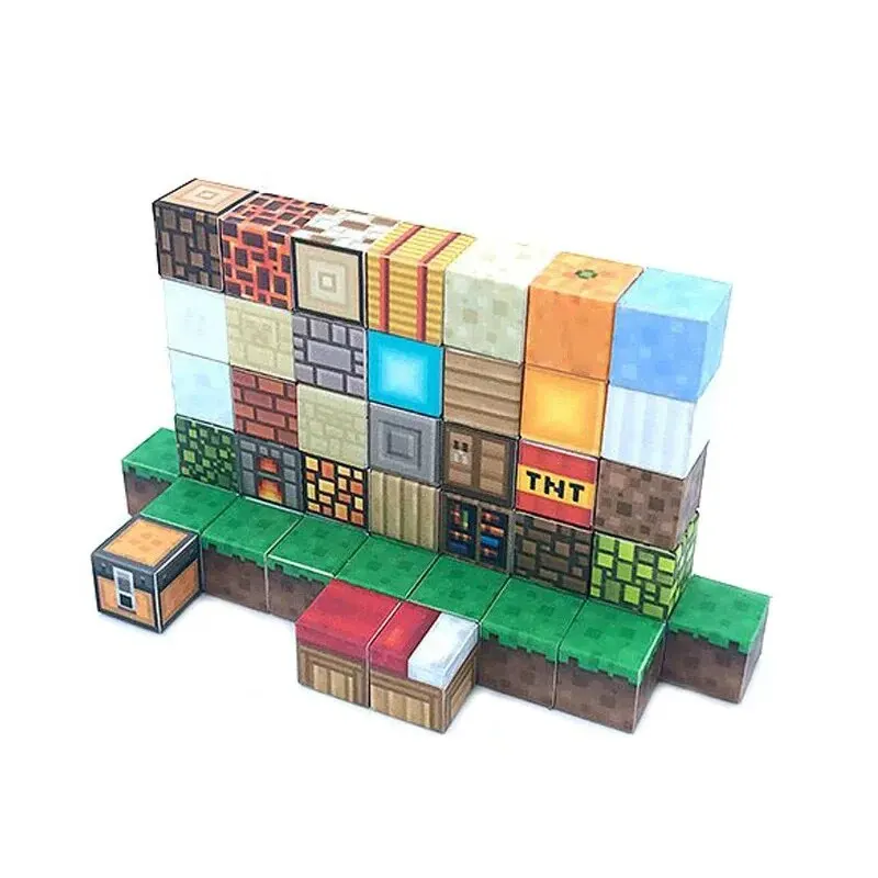 Magnetic Building Blocks 1PCS Children Toys Constructor Diy Mini Magnets Blocks Bricks For Boys Kids Friends Gift