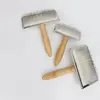 Metal Pet Hair Remover Comb Pet Massage Durable Dog Brush Ergonomic Handle Slicker Brush for Cats Hair Knot Opening 2