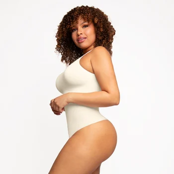 Thong Body-Hugging Jumpsuit Bodysuit Tops